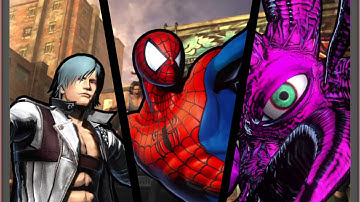 ULTIMATE MARVEL VS. CAPCOM 3 Spiderman,Dante,Shuma-Gorath Requested Gameplay