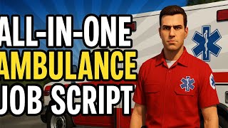 FiveM Ambulance Job ESX & QBCore/QBOX | fivemx.com