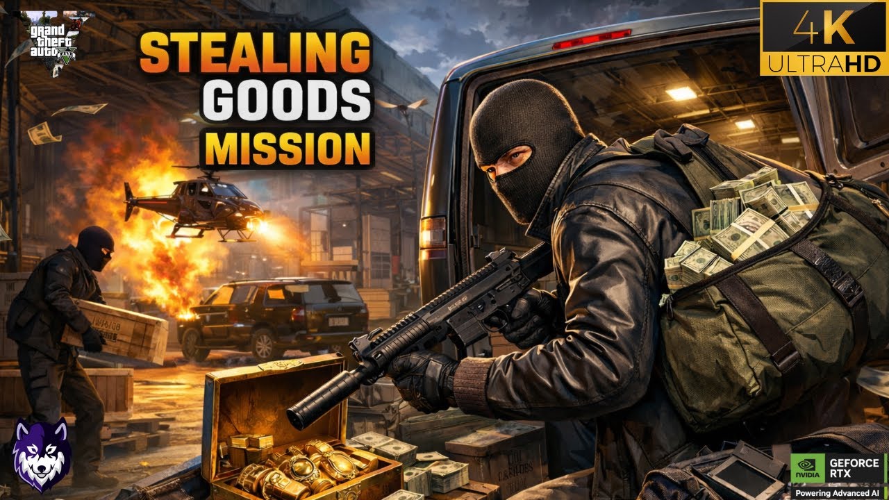 #11 THIS GOODS THEFT WENT COMPLETELY WRONG GTA V | ULTRA 4K GRAPHICS 