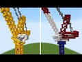 MINECRAFT - How to Easy Build a Modern Realistic Tower Crane - Step-by-step Tutorial