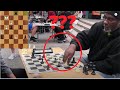 Clever Chess Hustler Teleports his Rook!  NYC Chess Hustling