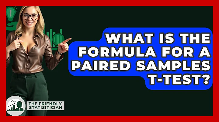 What Is The Formula For A Paired Samples T-test? - The Friendly Statistician