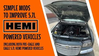 Simple mods to improve 5.7L HEMI powered vehicles