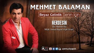 Mehmet Balaman - Nerdesin Resimi