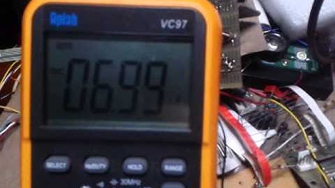 White LED based emergency lamp using PIC16F684.