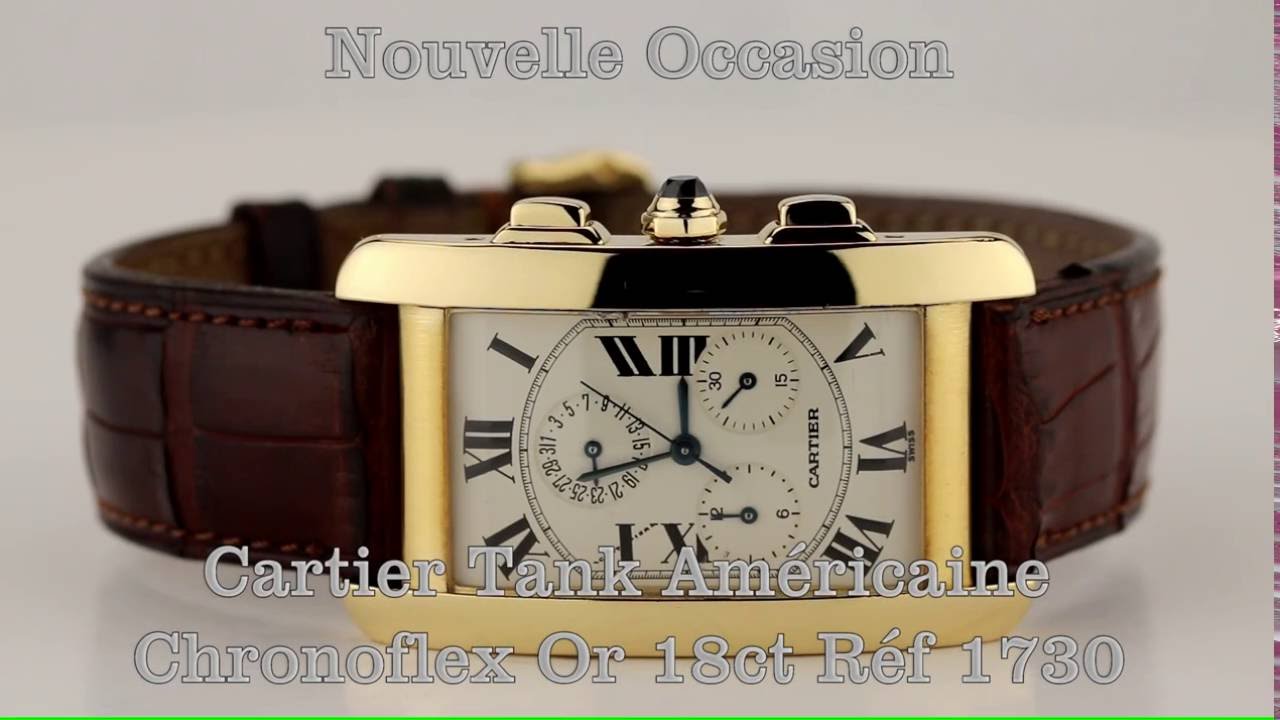 cartier tank americaine chronoflex