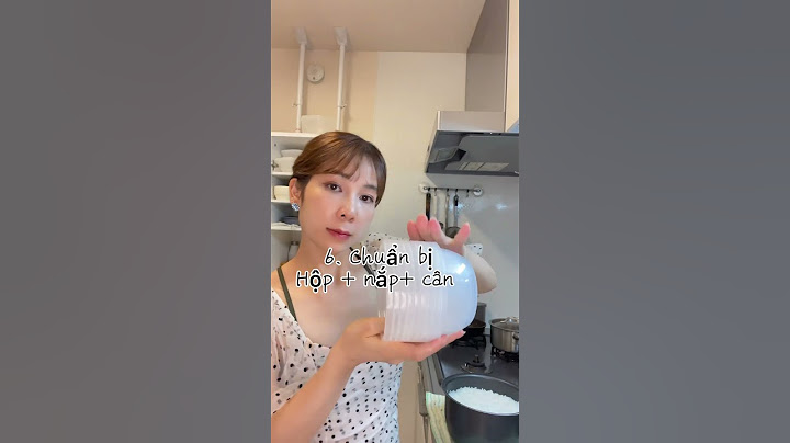 Cách nấu cơm cho người lười của Người Nhật. Lưu ý: có những Gia Đình họ vẫn nấu cơm mỗi ngày.