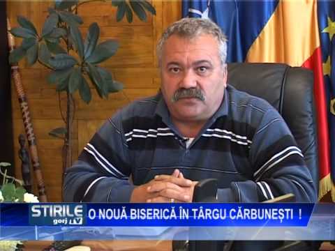 o noua biserica in targu carbunesti !