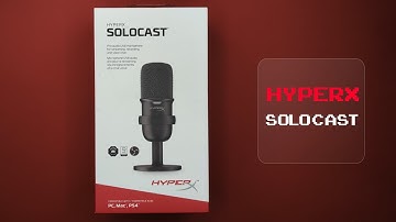 HyperX SoloCast USB Gaming Microphone l ASMR UNBOXING