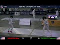 A2 - Veteran Women's Epee - Semi Final - ( Hansen v Rovati ) - April NAC - Los Angeles , CA - 2025