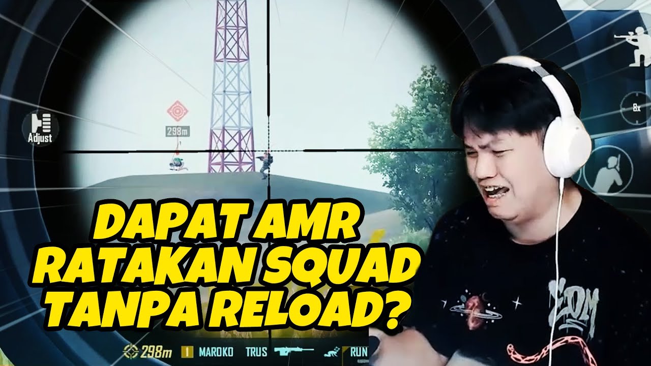 Sniper Skill – Dapat AMR Ratakan Squad Tanpa Reload! | PUBG Mobile