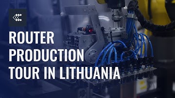 Teltonika Networks Router Production Tour in Lithuania 2021
