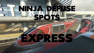 BO2 Ninja Defuse Spots #14 - Express