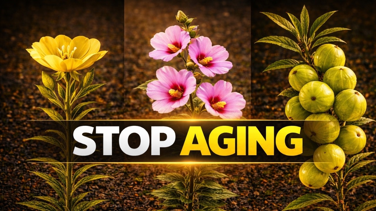 20 Anti-Aging Plants That Start Working Immediately