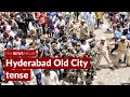 Protesters demand BJP MLA Raja Singh arrest in Hyderabad