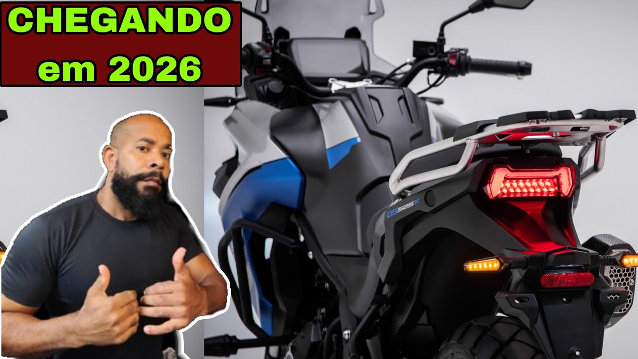 Voge 525cc no Brasil em 2026!
