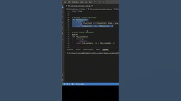 01. Python Memoization: Optimize functions using the "cache" Decorator from the "functools" module.