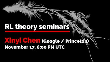 RL Theory Seminar: Xinyi Chen