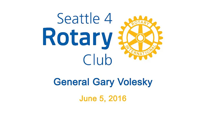 Rotary Luncheon 6-5-19 General Volesky, Commander of America's First Corps