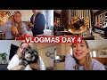 VLOGMAS DAY 4: cooking w/ my boyfriend, shopping, &amp; puppies