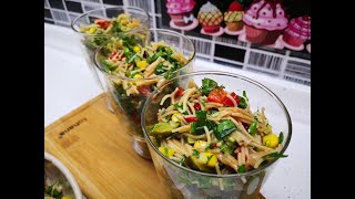 Yedi̇kçe Yedi̇rten Tel Şehri̇ye Salatasi - Salata Tari̇fleri̇ Resimi