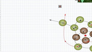 How to draw your own crystal weaving diagram using inkscape software Part 6