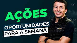 Oportunidades da Semana -11 a 15/3