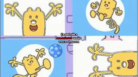 (REUPLOAD) Wow! Wow! Wubbzy! Theme Song In Pitch White