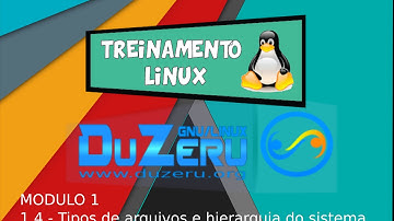 Curso Linux Básico iniciante modulo 1 -  1.4 Tipos de arquivos e árvore do sistema