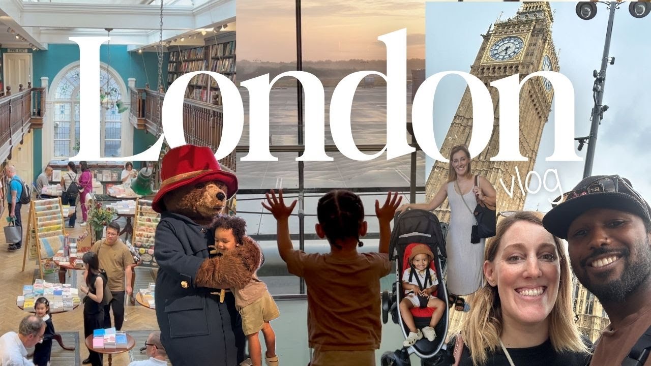 Видеоблог «London Family» — Ромео впервые в Лондоне — встреча с семьёй и осмотр достопримечательн...