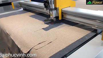 MÁY CNC CẮT DA - SIMILI - CẮT VẢI BỐ LÀM GHẾ SOFA BỌC NỆM