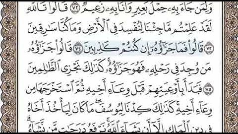 سورة يوسف الصفحة 244 الشيخ محمد صديق المنشاوي