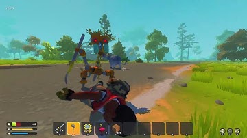 Rule #1... Do not ragdoll in front of a Hay Bot | Scrap Mechanic Survival