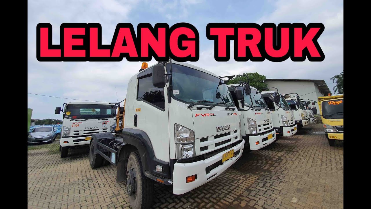 Lelang Murah Truk  Bekas  Isuzu Hino Lelang Mobil  Bekas  