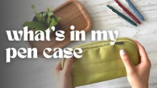 My Pen Collection (non-fountain pens) + Writing Samples | Whats in my pen case @lianelikes
