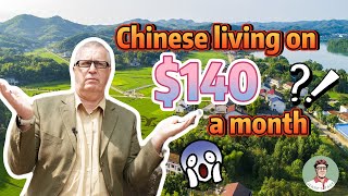 600 million Chinese people live on $140 a month - really?