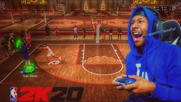 I took my stretch big to the 1v1 court and you wont believe happened.....BEST BUILD NBA 2K20!