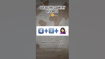 Guess the Country by Emoji 🌍| Fun Geography Riddle Quiz #shorts #geographyquiz #guessthecountry