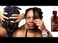 1 Month Update!!!! TWISTS ONLY Natural HAIR GROWTH | Haitian Black Castor Oil