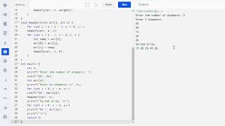 C Program to Implement Heap Sort || Heap Sort Code in C || Coding Guide for Beginners #programming