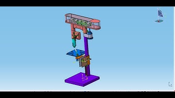 Drilling machine parts and its functions||simulation of drilling machine in catia||#catia-tutorials