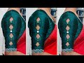 blouse sleeve designs||trending sleeve design cutting & stitching|teen cut Astin design|बाजू डिजाइन