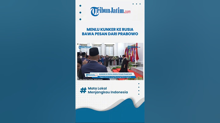 Menteri Luar Negeri, Sugiono Langsung Terbang ke Rusia Setelah Dilantik Presiden Prabowo