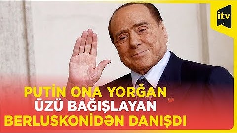 Rusiya Prezidenti Vladimir Putin Berluskoninin ölümündən danışdı