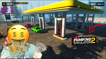 We open our new gas station | pumping simulator 2 #part 1