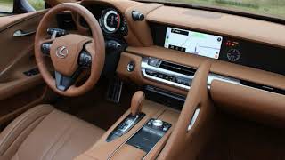 2021 Lexus LC 500 Convertible Interior Driveway Test  Lexus at its best