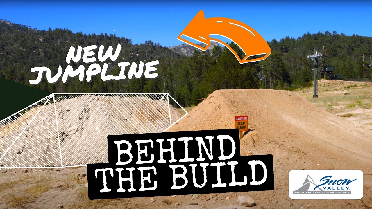 Snow Valley Bike Park | Advanced Jumpline | BEHIND THE BUILD 4K