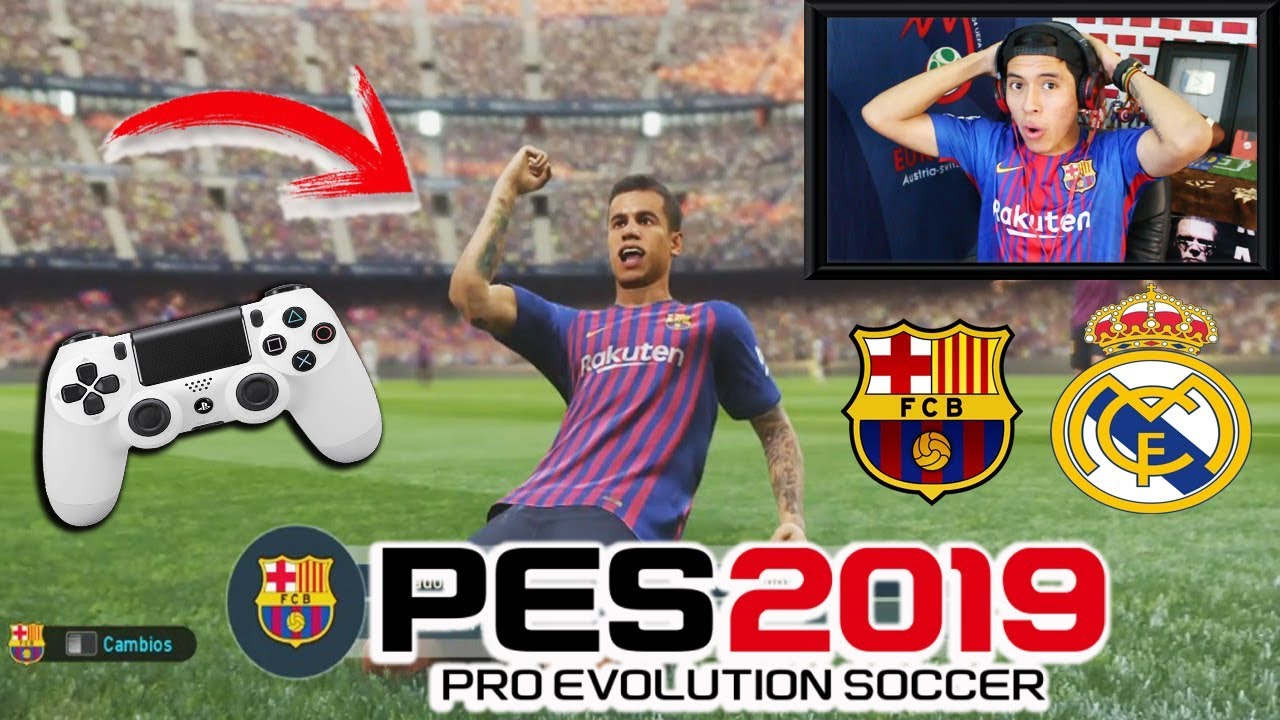 Duelo ÉPICO!!! BARCELONA vs REAL MADRID con CASTIGO | PES 2019