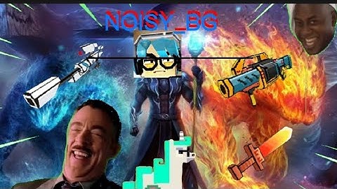 vũ khí băng và lửa |test cây kiếm lửa jump- shoot|build and shoot