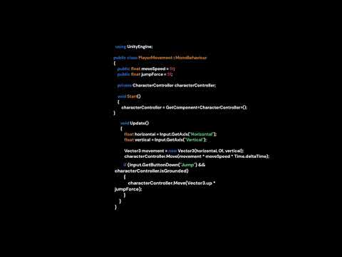 How To Code A Simple Walking Script With C# In Unity